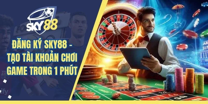Đăng Ký SKY88 – Tạo Tài Khoản Chơi Game Trong 1 Phút